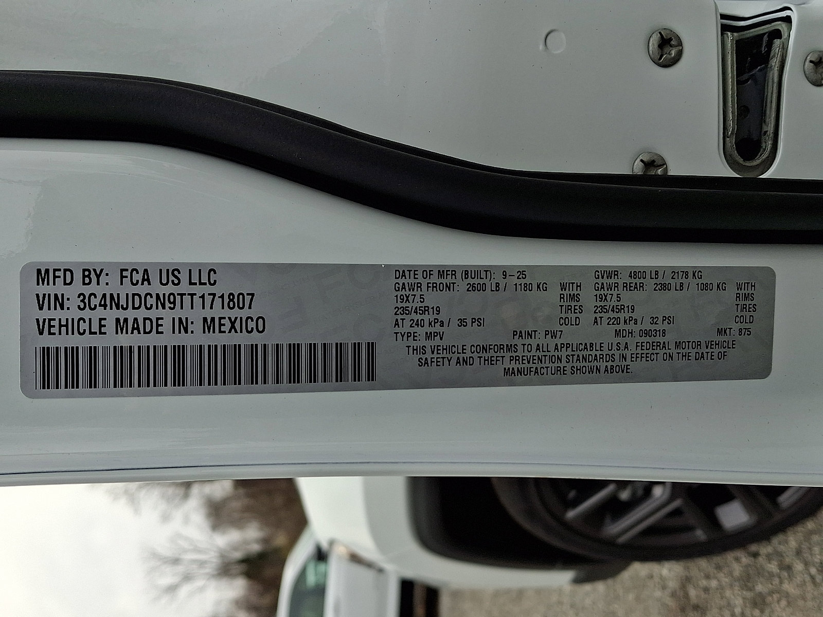 New 2026 Jeep Compass Limited w/ Sun, Sound & Navigation Group image 17