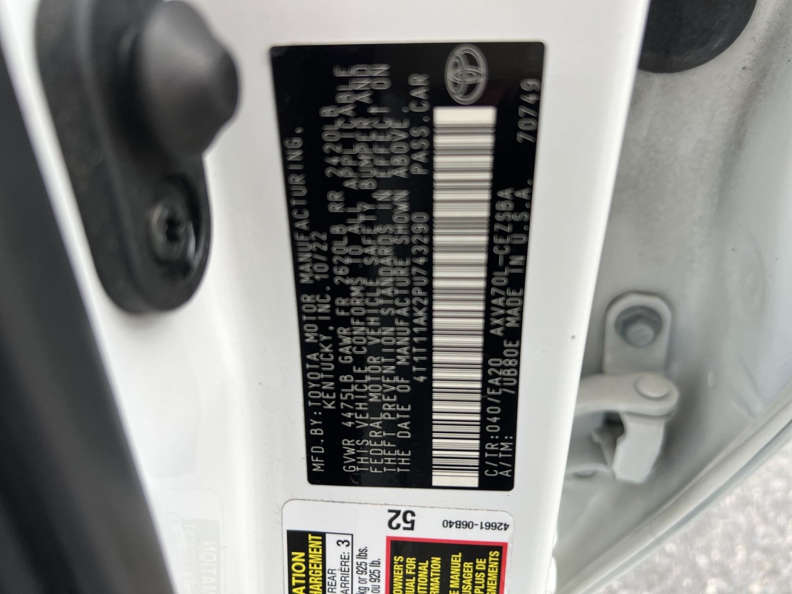 Used 2023 Toyota Camry SE w/ Cold Weather Package FWD image 28