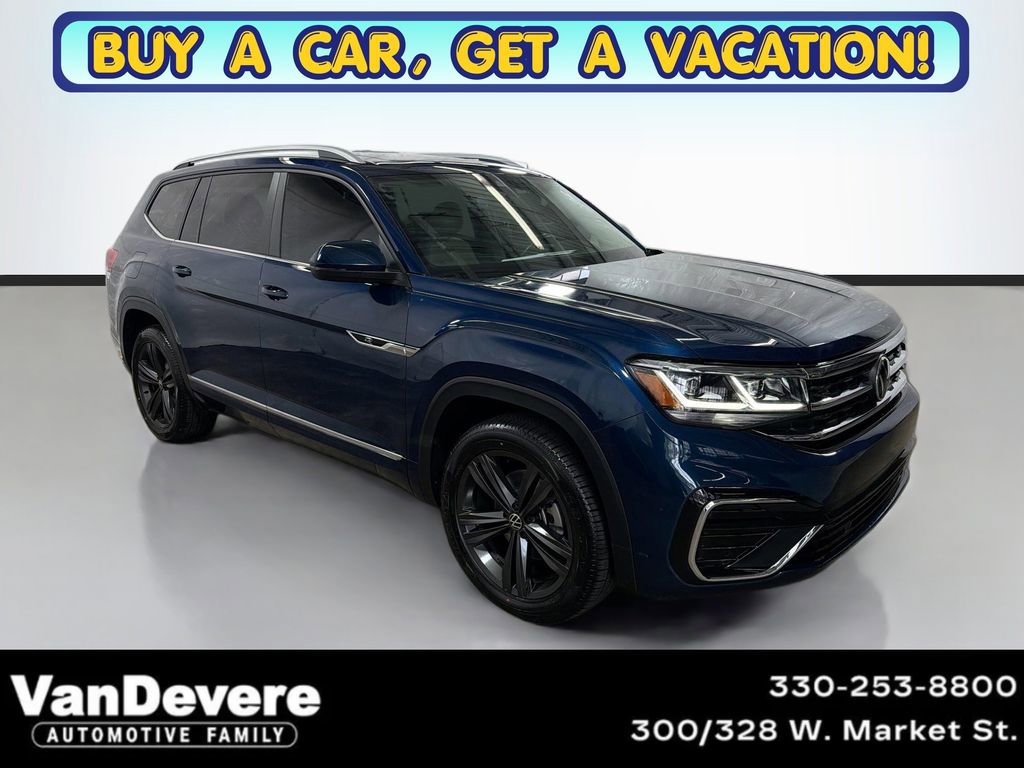 Used 2022 Volkswagen Atlas SEL R-Line AWD/4WD image 1