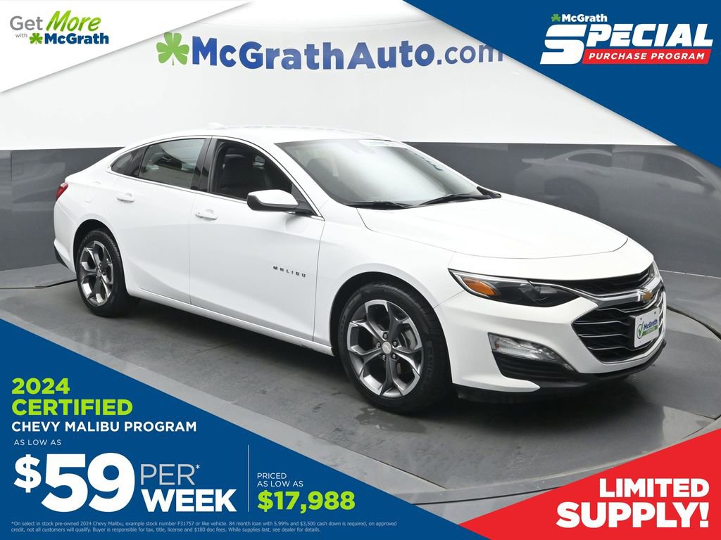 Used 2024 Chevrolet Malibu LT image 1