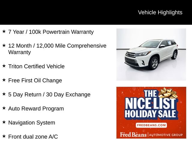 Used 2019 Toyota Highlander Limited Platinum image 3