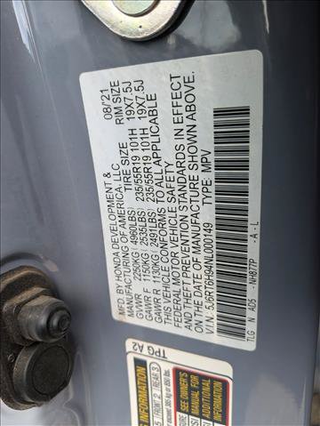 Used 2022 Honda CR-V Touring image 16
