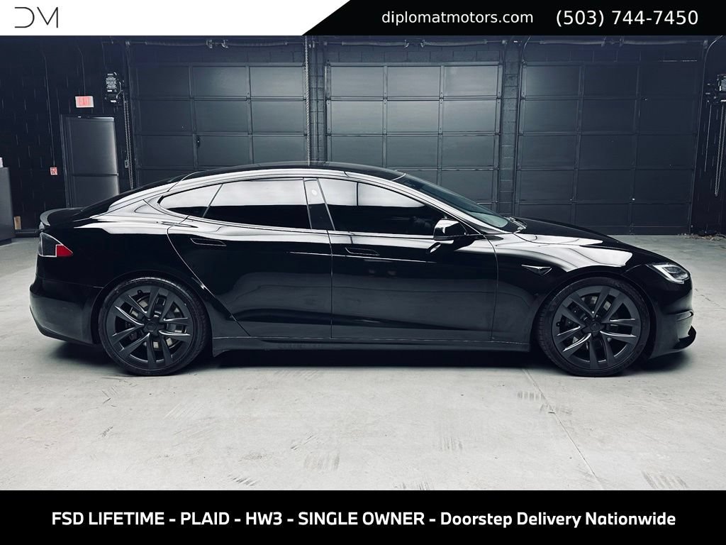Used 2021 Tesla Model S Plaid AWD/4WD image 7