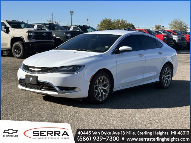 Used 2015 Chrysler 200 C w/ Navigation & Sound Group I
