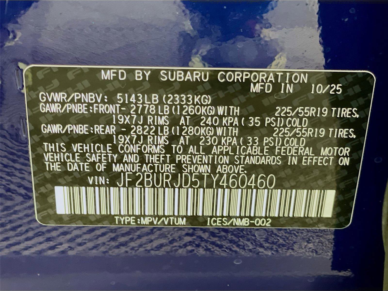 New 2026 Subaru Outback Touring XT image 26