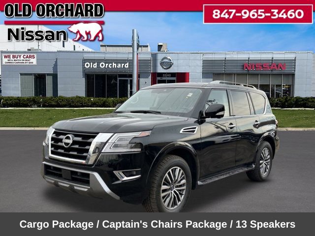 Used 2024 Nissan Armada SL w/ Captain's Chairs Package AWD/4WD video 1