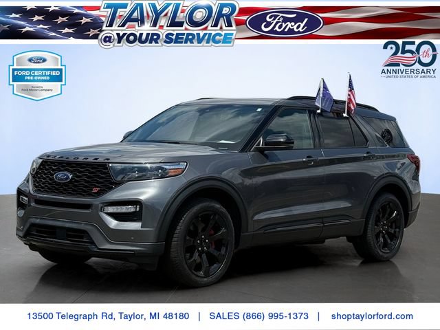 Certified 2023 Ford Explorer ST w/ Equipment Group 401A AWD/4WD image 1