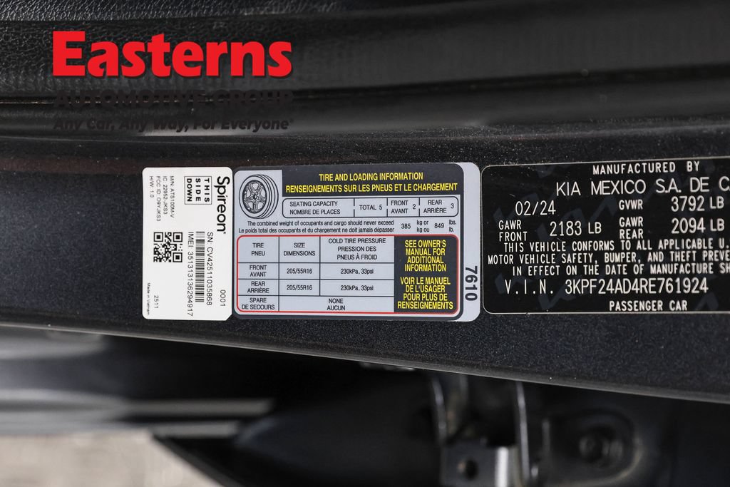 Used 2024 Kia Forte LXS FWD image 36