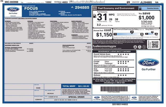 Used 2018 Ford Focus SE image 26