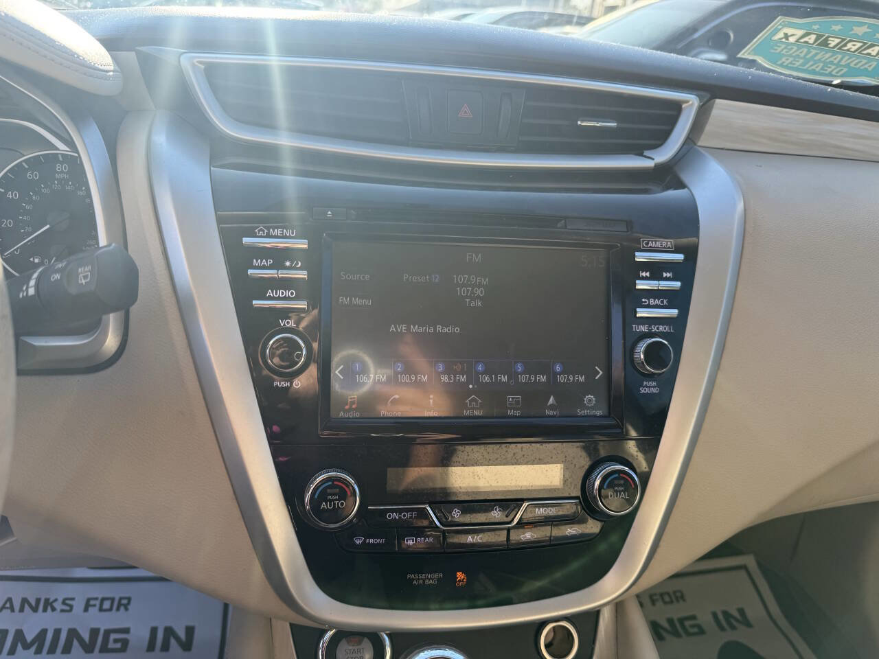 Used 2015 Nissan Murano SV w/ Cargo Package w/Cover FWD image 26