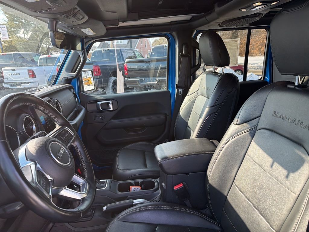 Certified 2021 Jeep Wrangler Unlimited Sahara w/ Cold Weather Group image 7