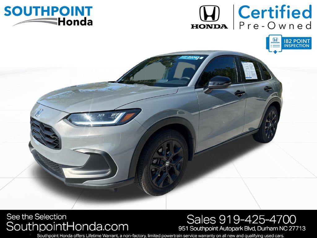 Certified 2024 Honda HR-V Sport image 3