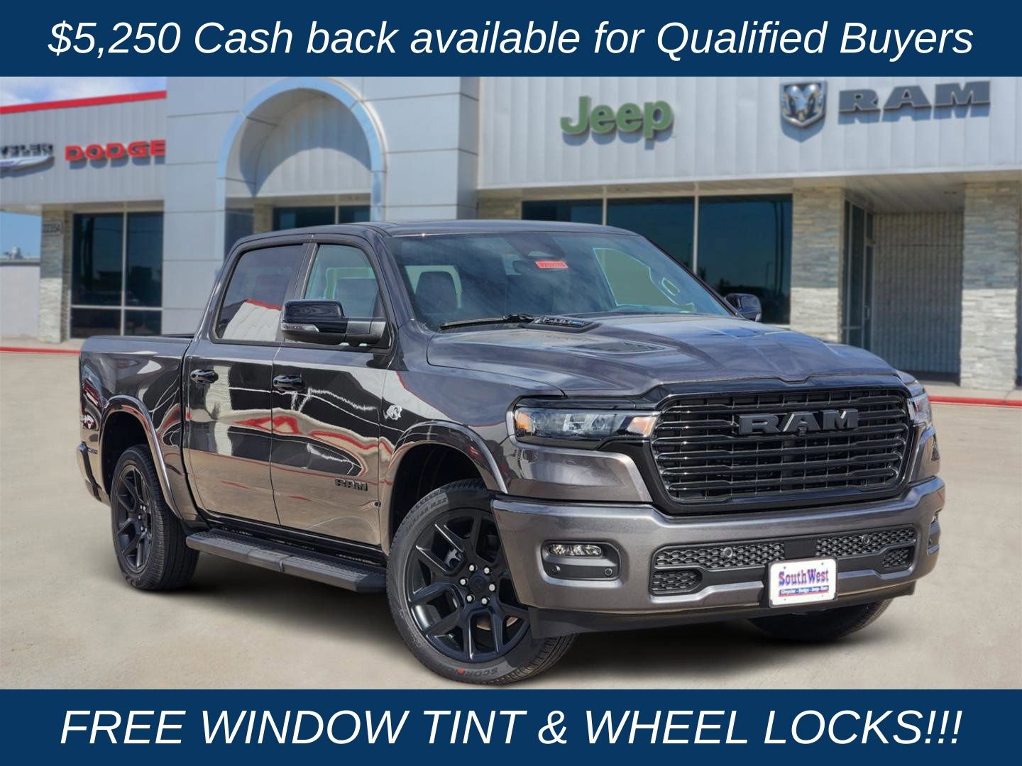 New 2026 RAM 1500 Laramie w/ Night Edition