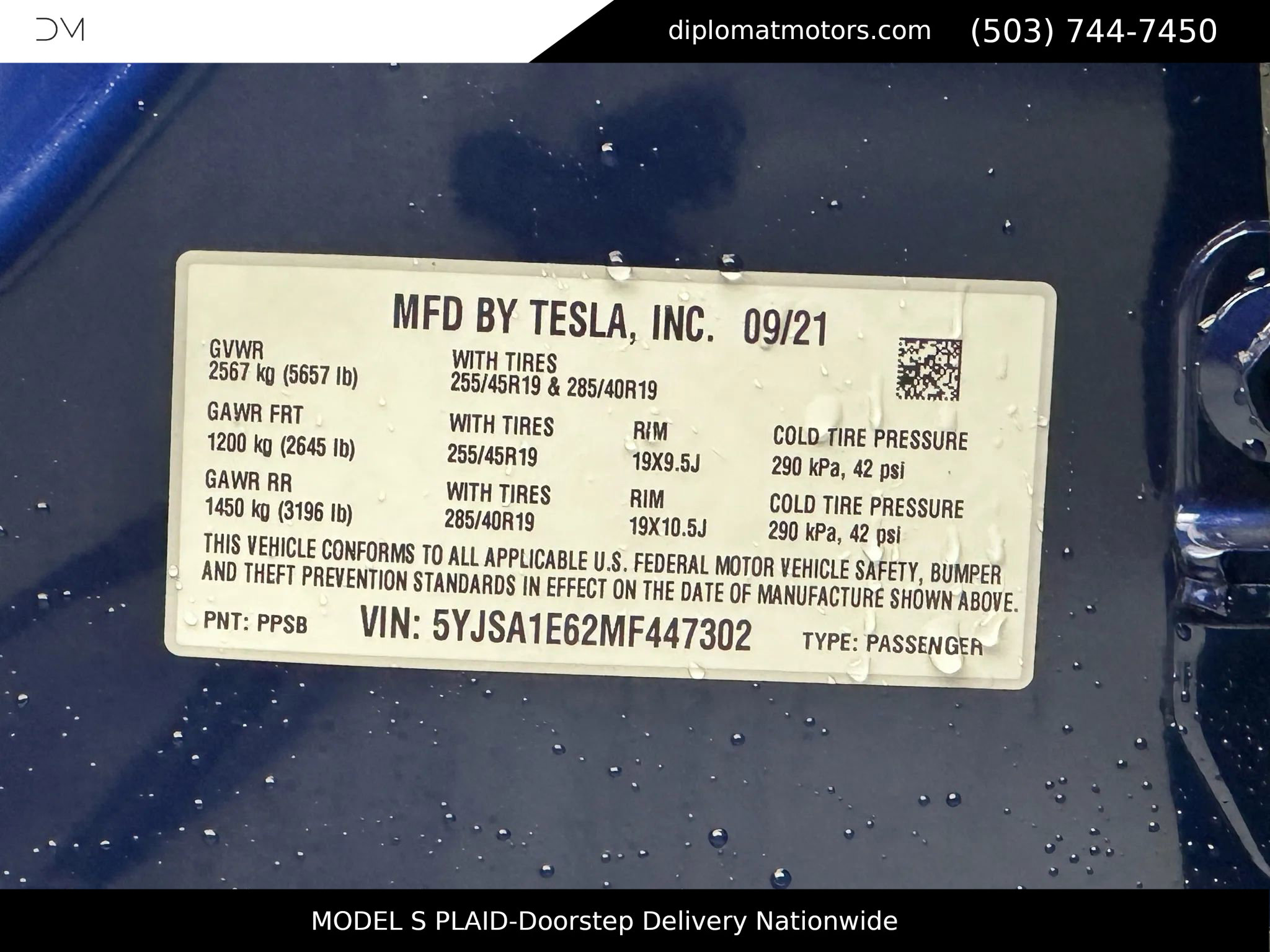 Used 2021 Tesla Model S Plaid image 43