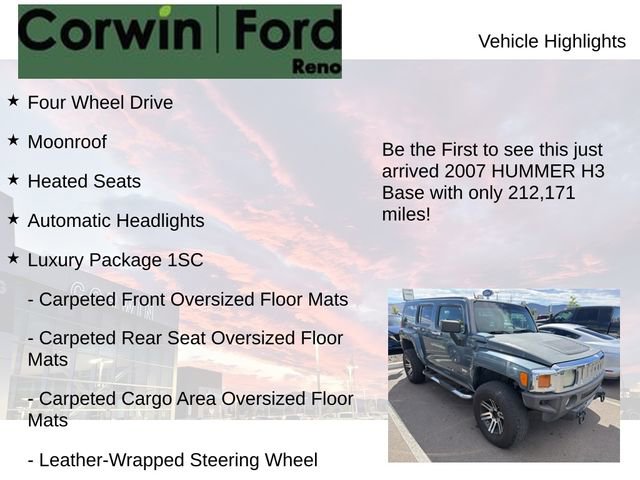 Used 2007 HUMMER H3 AWD/4WD image 4