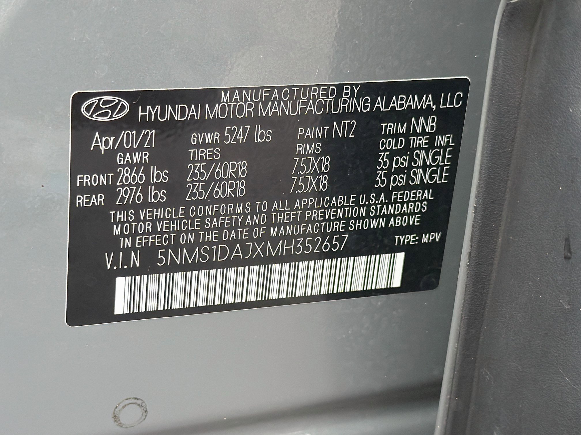 Used 2021 Hyundai Santa Fe SE AWD/4WD image 41