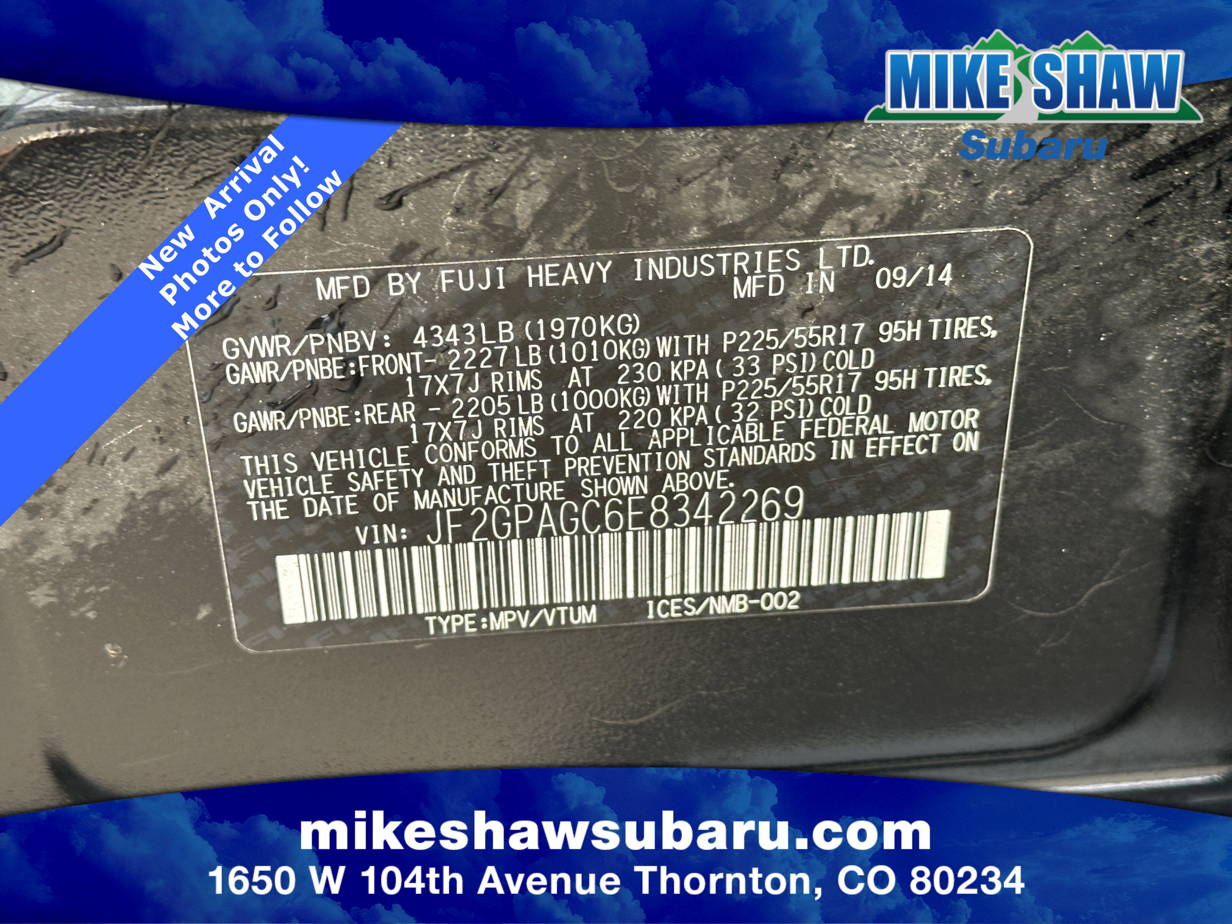 Used 2014 Subaru Crosstrek 2.0i Limited image 16