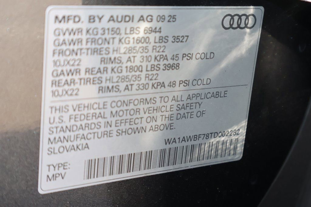 New 2026 Audi SQ7 Premium Plus image 29