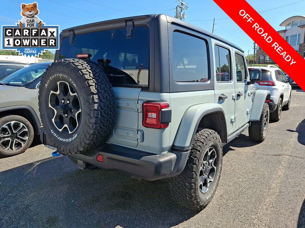 Used 2023 Jeep Wrangler Unlimited Rubicon 4xe w/ Steel Bumper Group AWD/4WD image 3