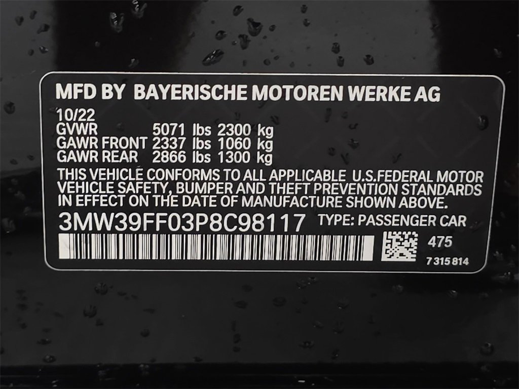 Used 2023 BMW 330e w/ M Sport Package image 29