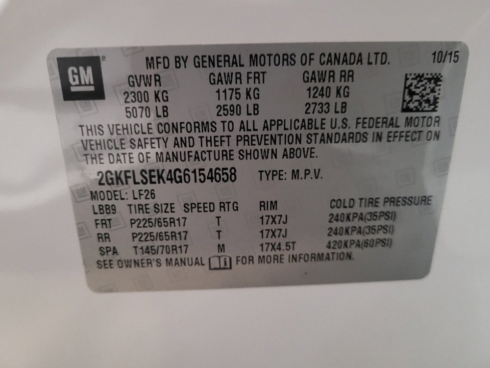 Used 2016 GMC Terrain SLE AWD/4WD image 33