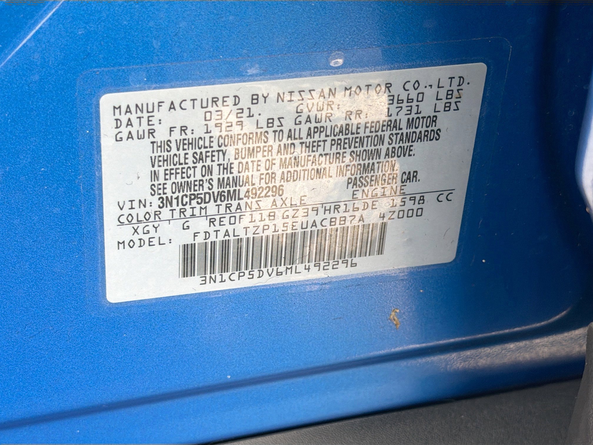 Used 2021 Nissan Kicks SR w/ SR Premium Package image 41