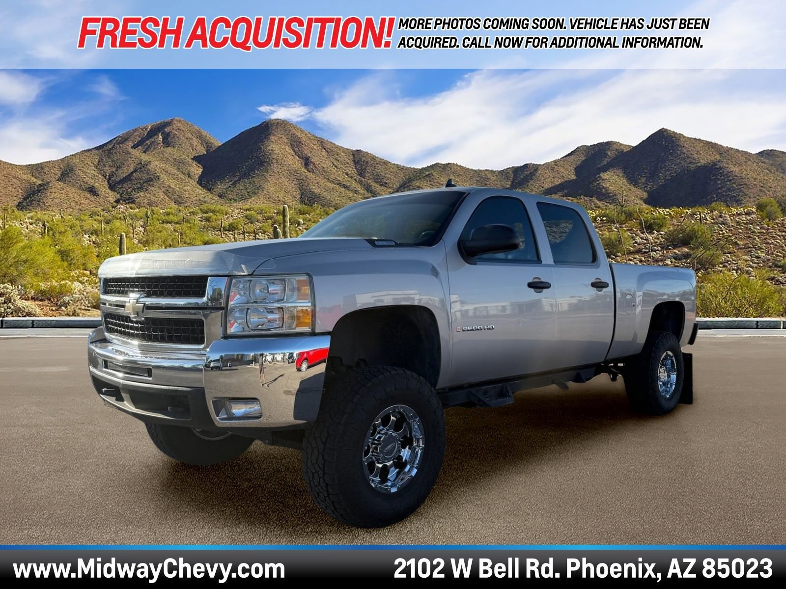 Used 2008 Chevrolet Silverado 2500 LT w/ Suspension Package, Off-Road AWD/4WD image 1