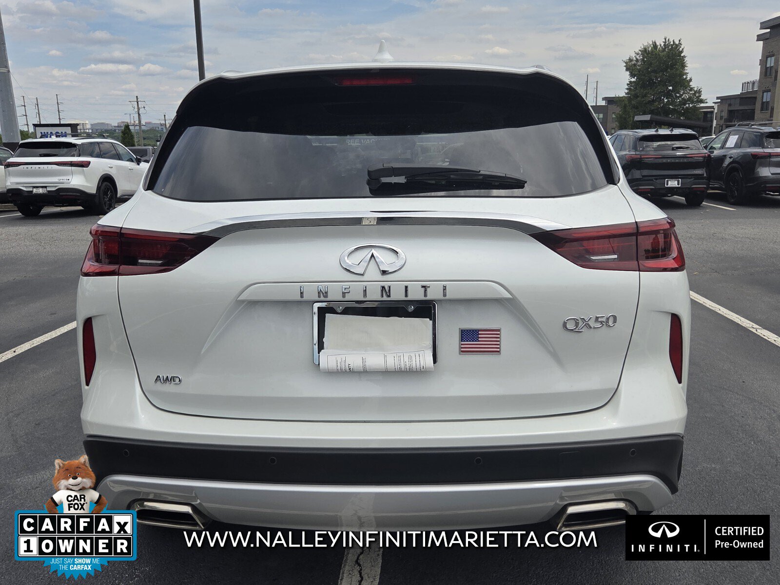 Used 2025 INFINITI QX50 Luxe AWD/4WD image 7