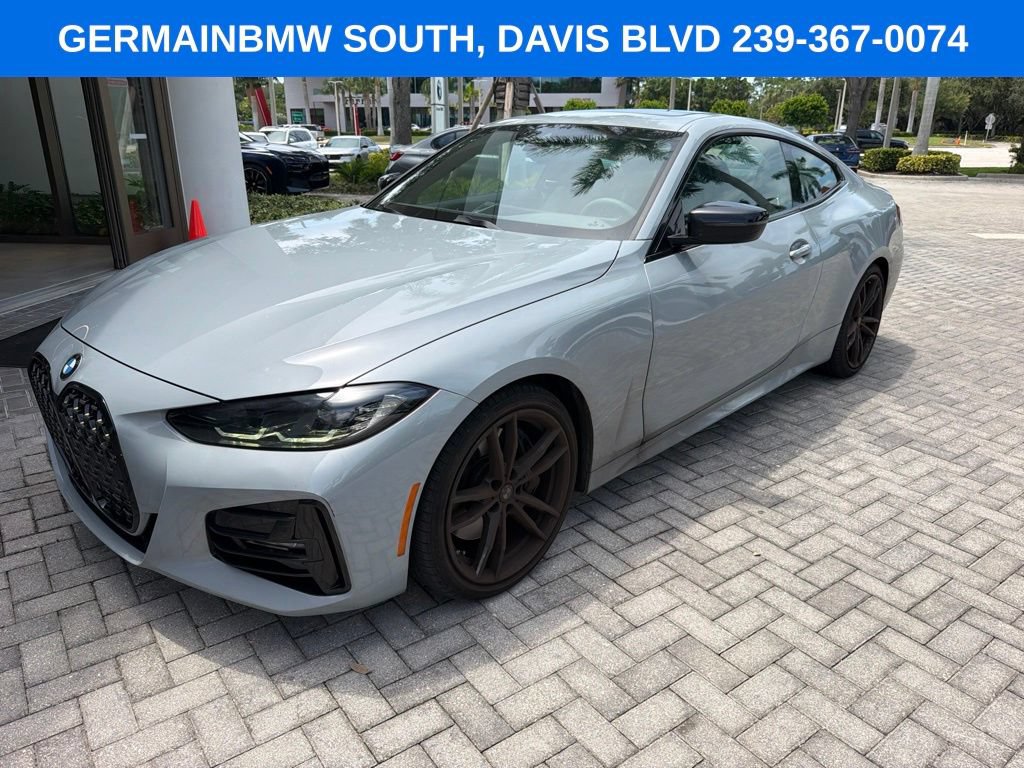 Certified 2024 BMW 430i Coupe w/ M Sport Package RWD image 9