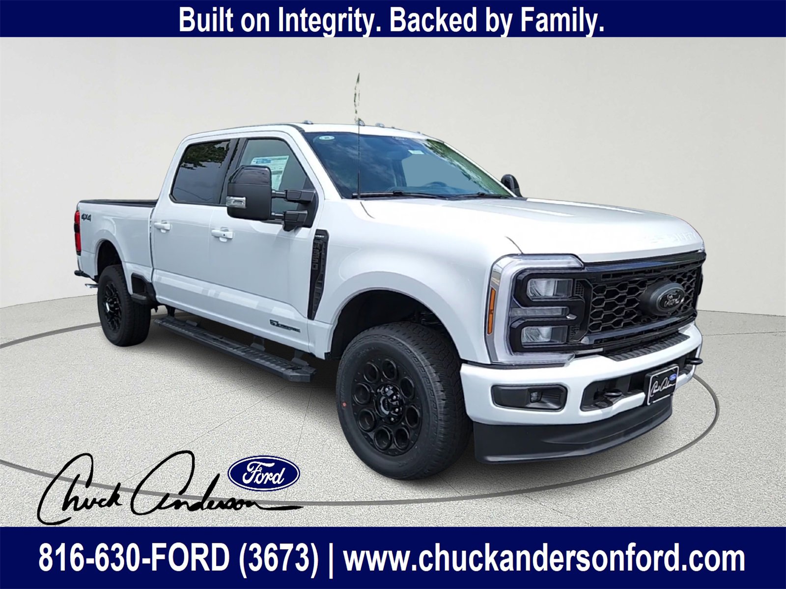 New 2025 Ford F350 Lariat w/ Black Appearance Package
