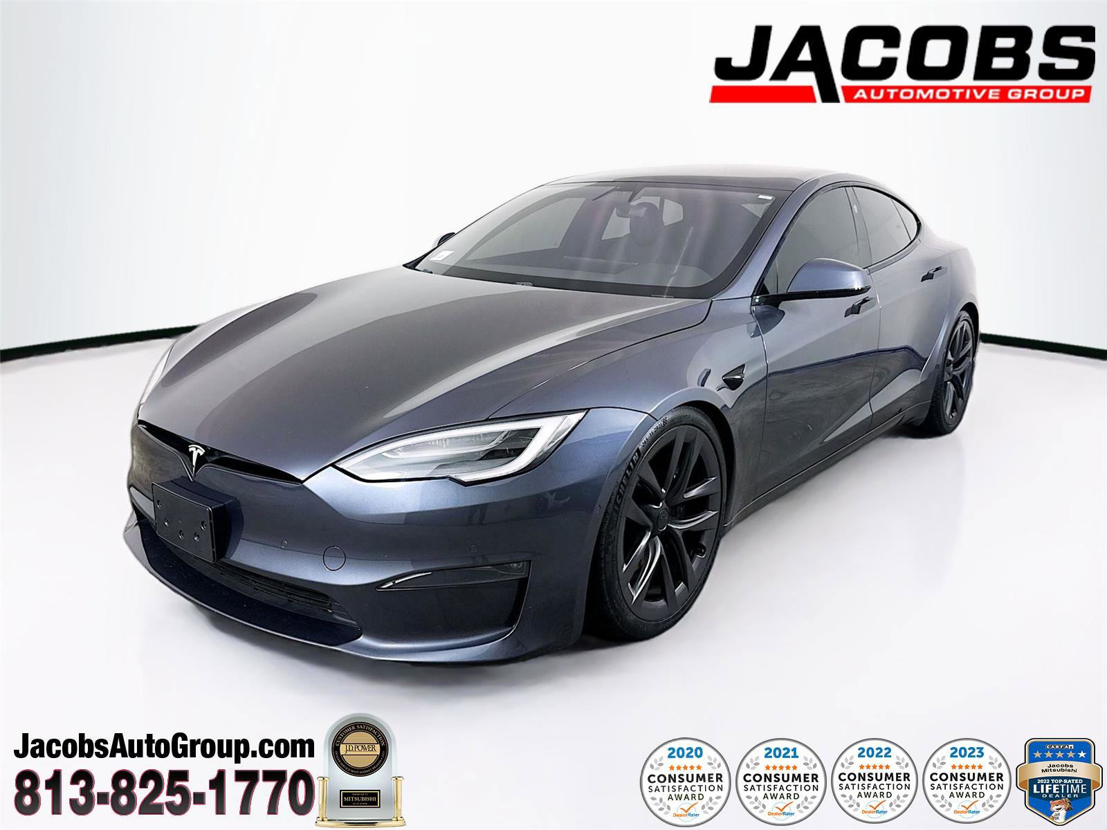 Used 2021 Tesla Model S Plaid image 1