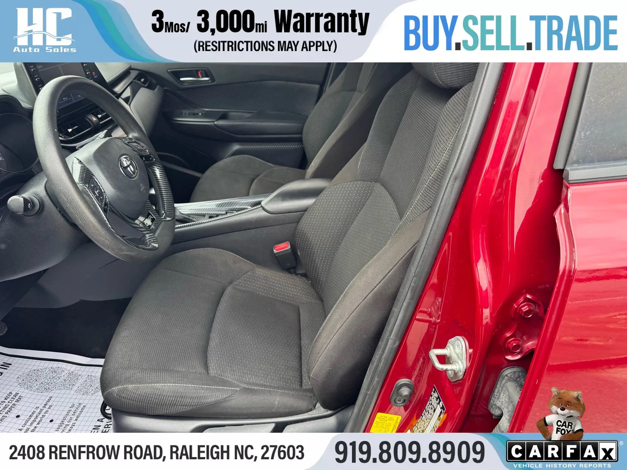 Used 2019 Toyota C-HR LE image 12