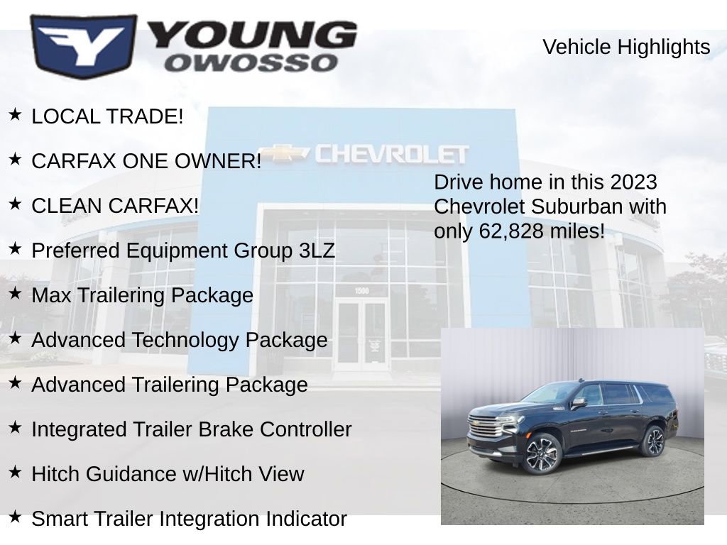 Used 2023 Chevrolet Suburban High Country w/ Advanced Technology Package image 8