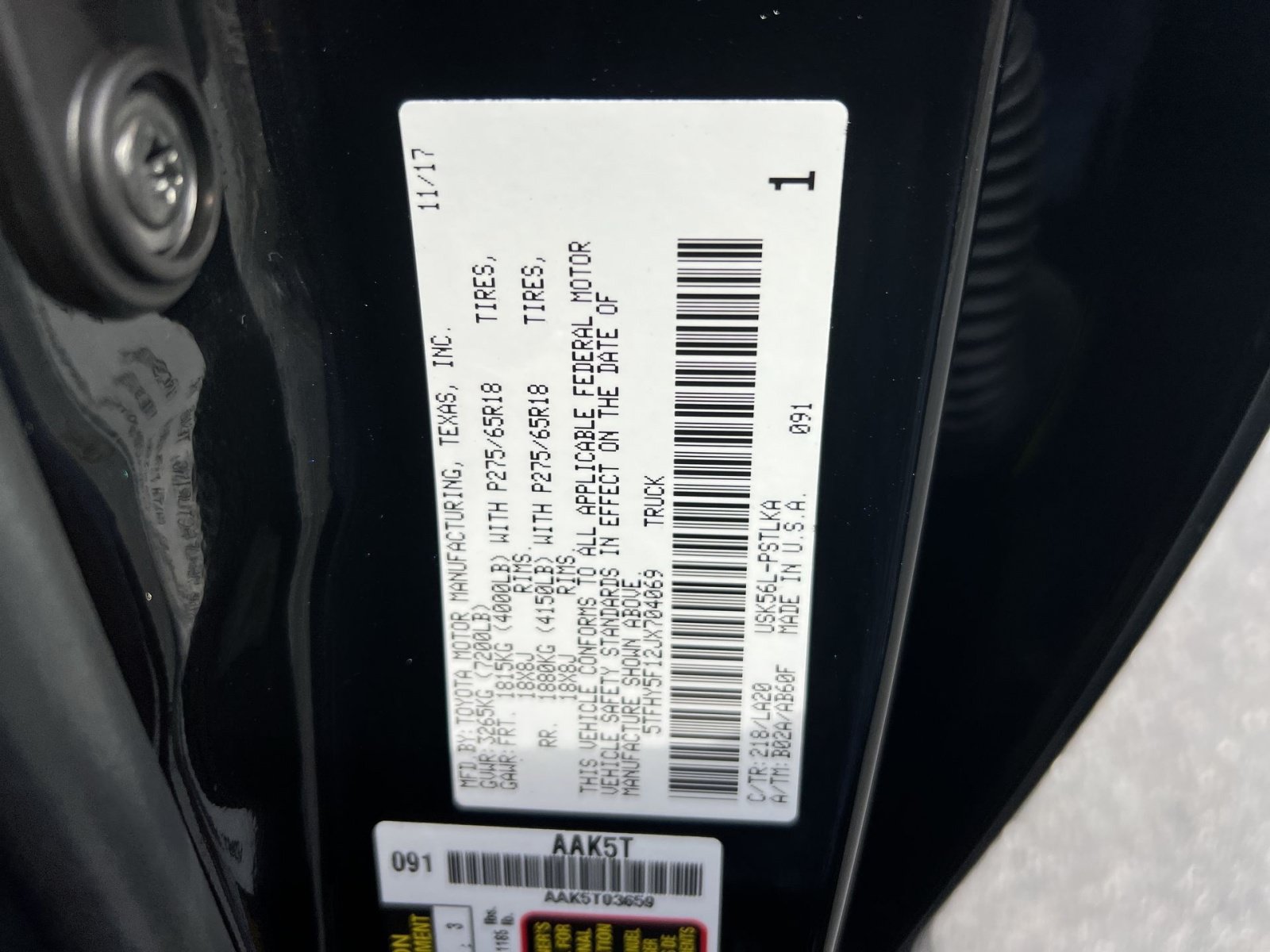 Used 2018 Toyota Tundra Limited w/ Limited Premium Package AWD/4WD image 29