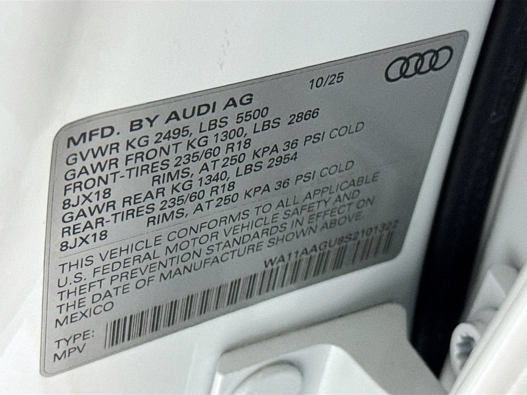 Certified 2025 Audi Q5 Premium w/ Convenience Package AWD/4WD image 35