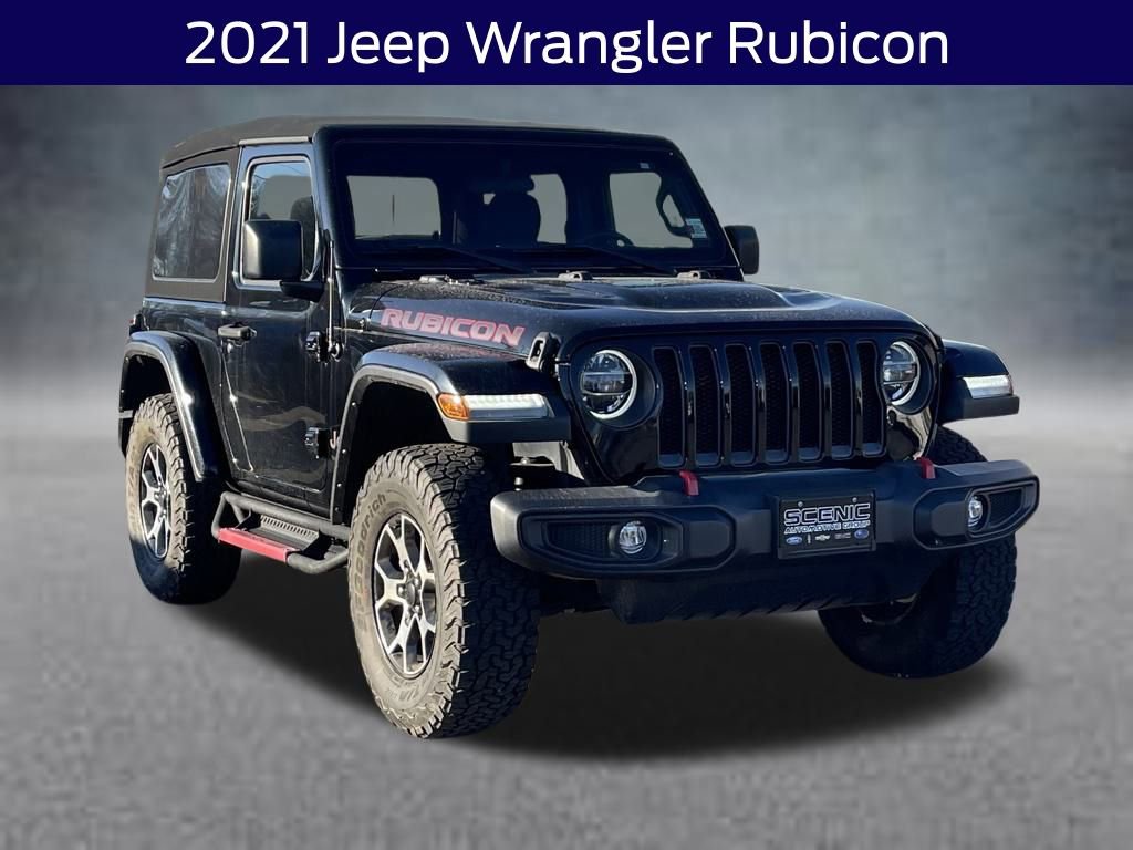 Used 2021 Jeep Wrangler Rubicon w/ LED Lighting Group image 1