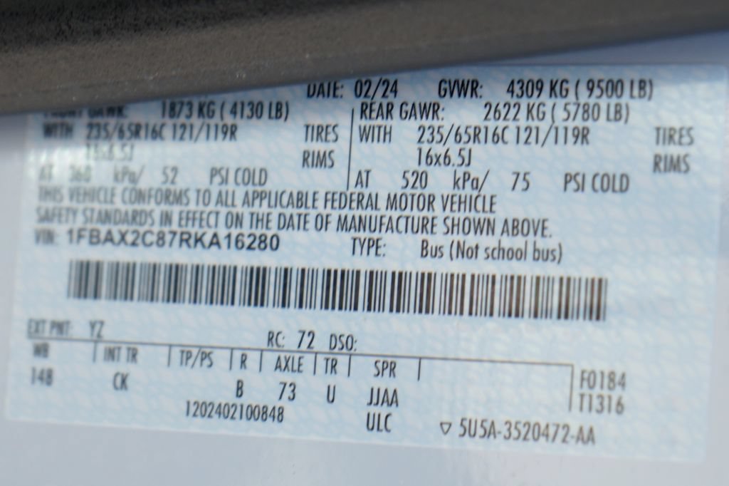 Used 2024 Ford Transit 350 XLT RWD image 45