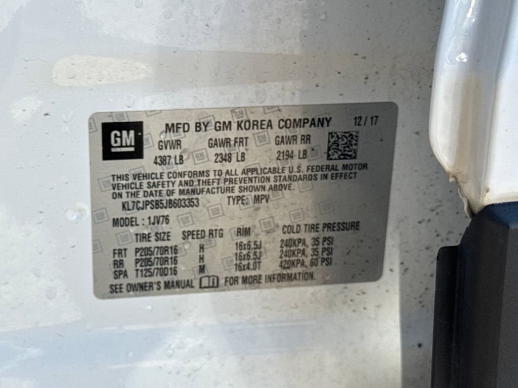 Used 2018 Chevrolet Trax LT w/ LT Convenience Package image 28