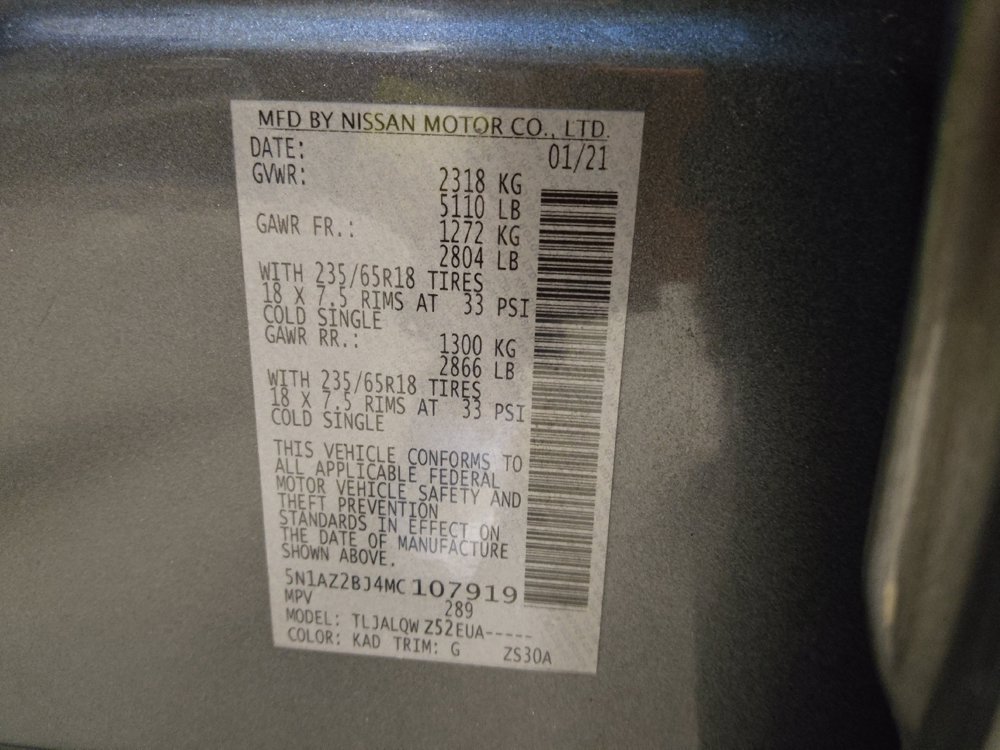 Used 2021 Nissan Murano SV FWD image 33