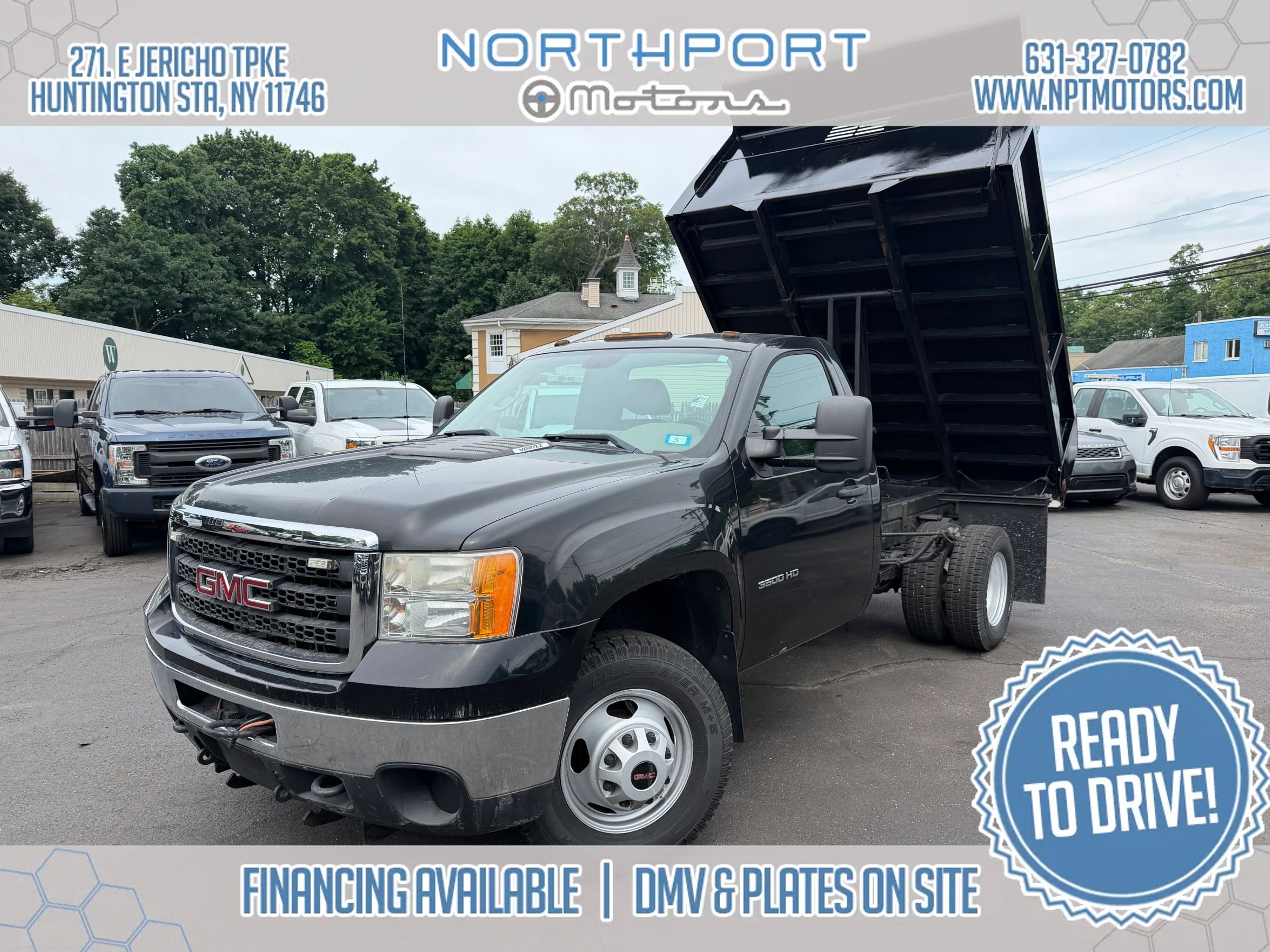 Used 2013 GMC Sierra 3500 W/T w/ Snow Plow Prep Package