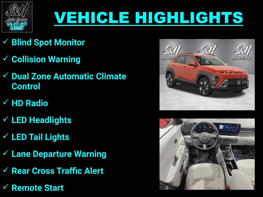 Used 2025 Hyundai Kona SEL AWD/4WD image 3