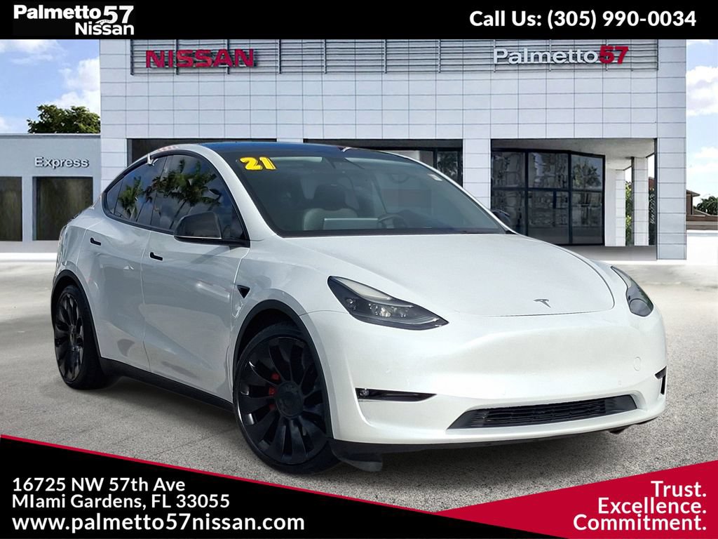 Used 2021 Tesla Model Y Performance AWD/4WD video 1