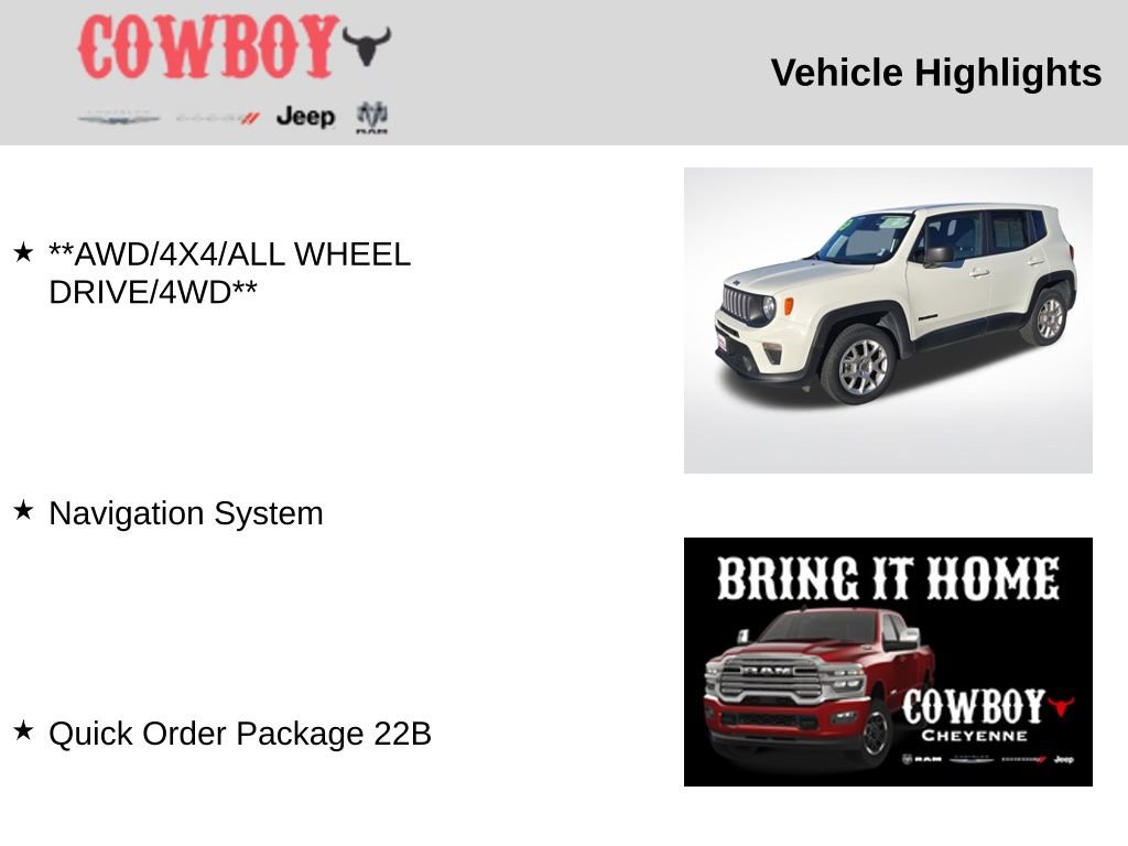 Used 2023 Jeep Renegade Latitude image 5