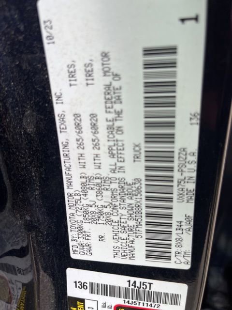 Used 2024 Toyota Tundra 1794 Edition w/ TRD Off-Road Package image 27