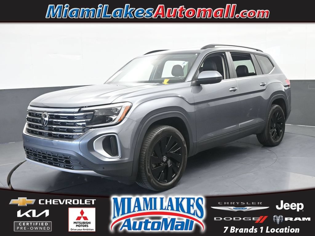 Used 2024 Volkswagen Atlas SE w/ Panoramic Sunroof Package