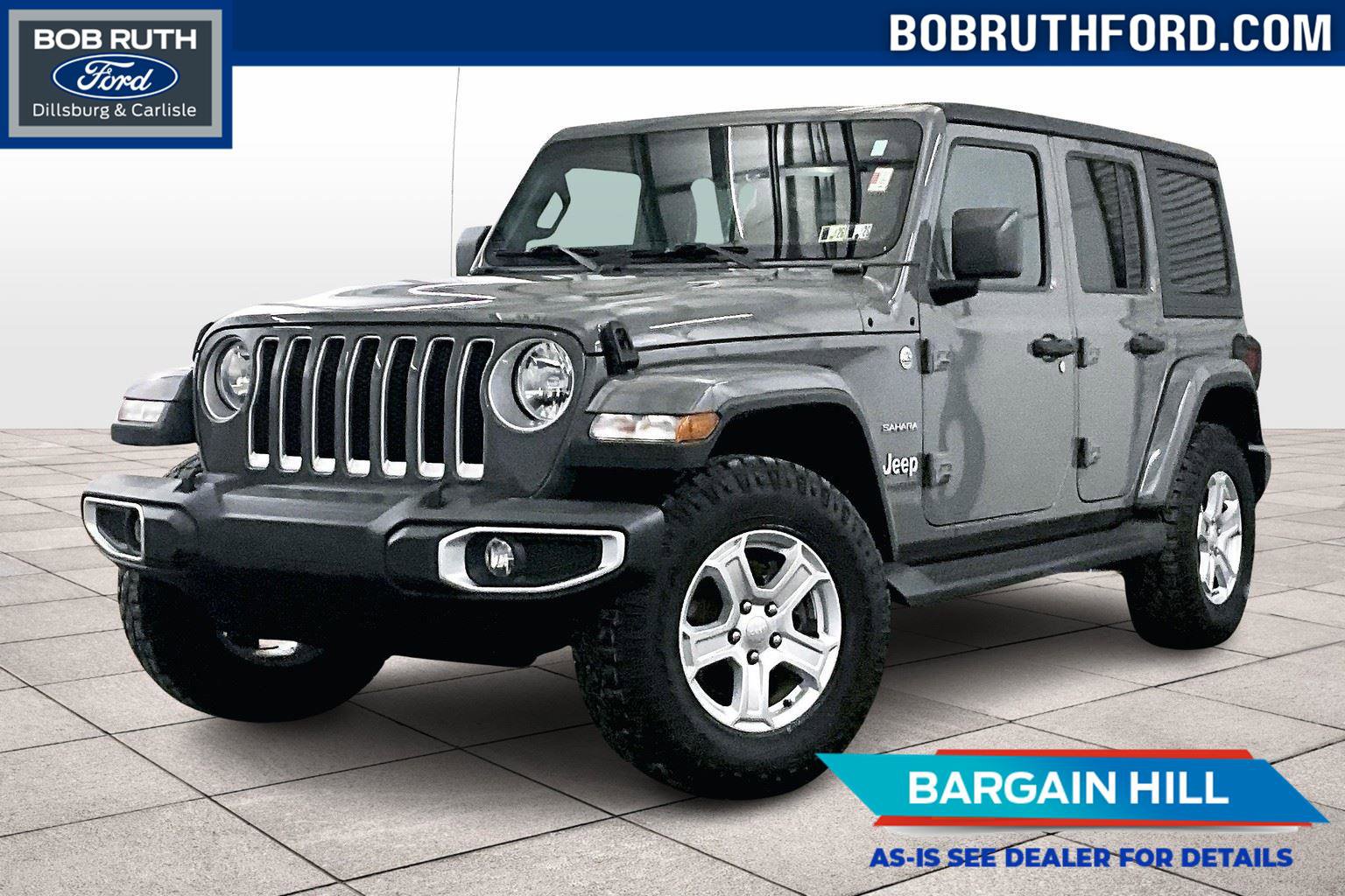 Used 2021 Jeep Wrangler Unlimited Sahara