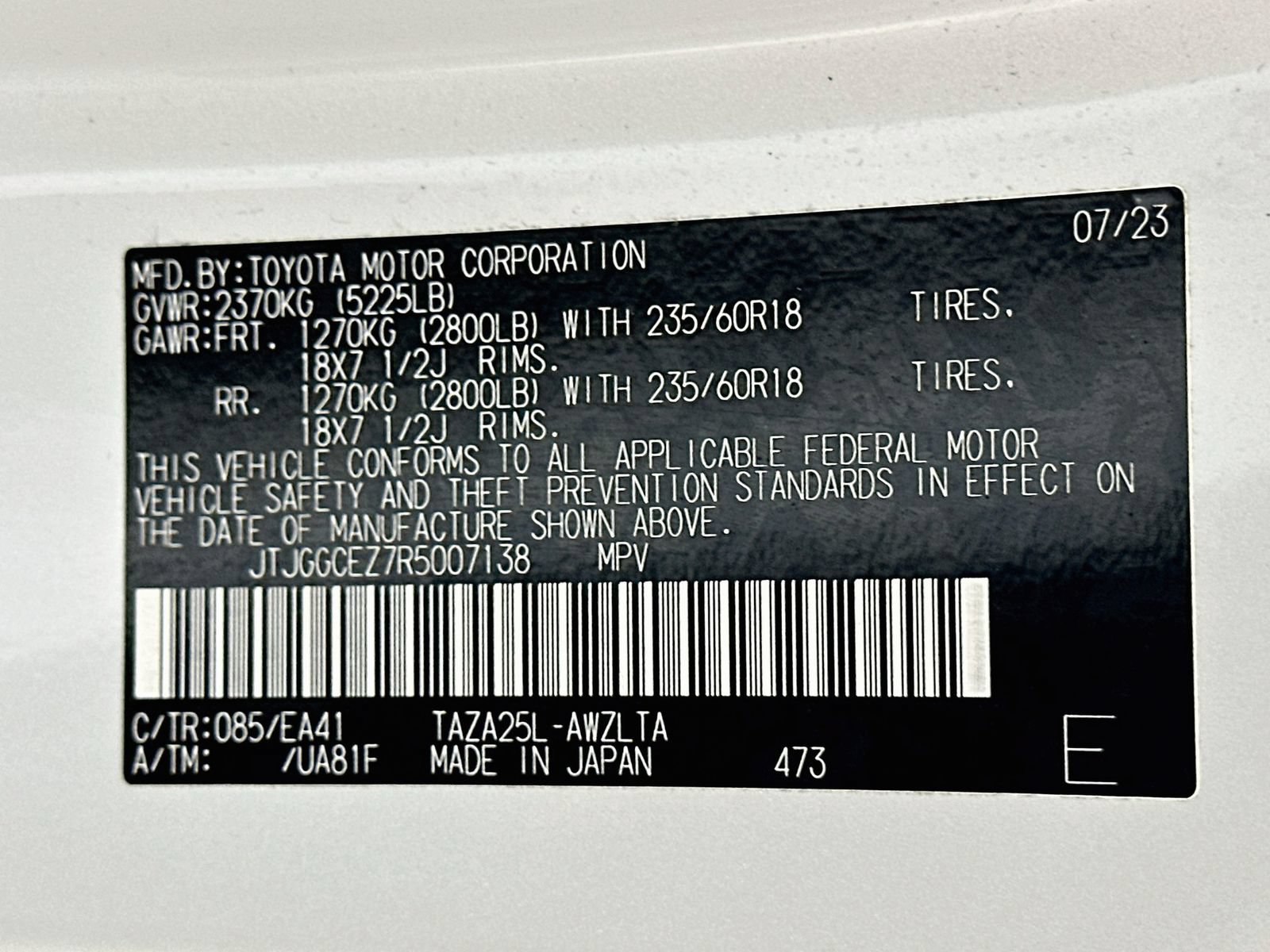 Used 2024 Lexus NX 350 AWD w/ Vision Package image 48