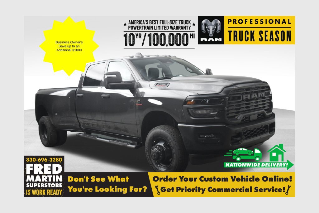 New 2026 RAM 3500 Tradesman AWD/4WD 360° Tour