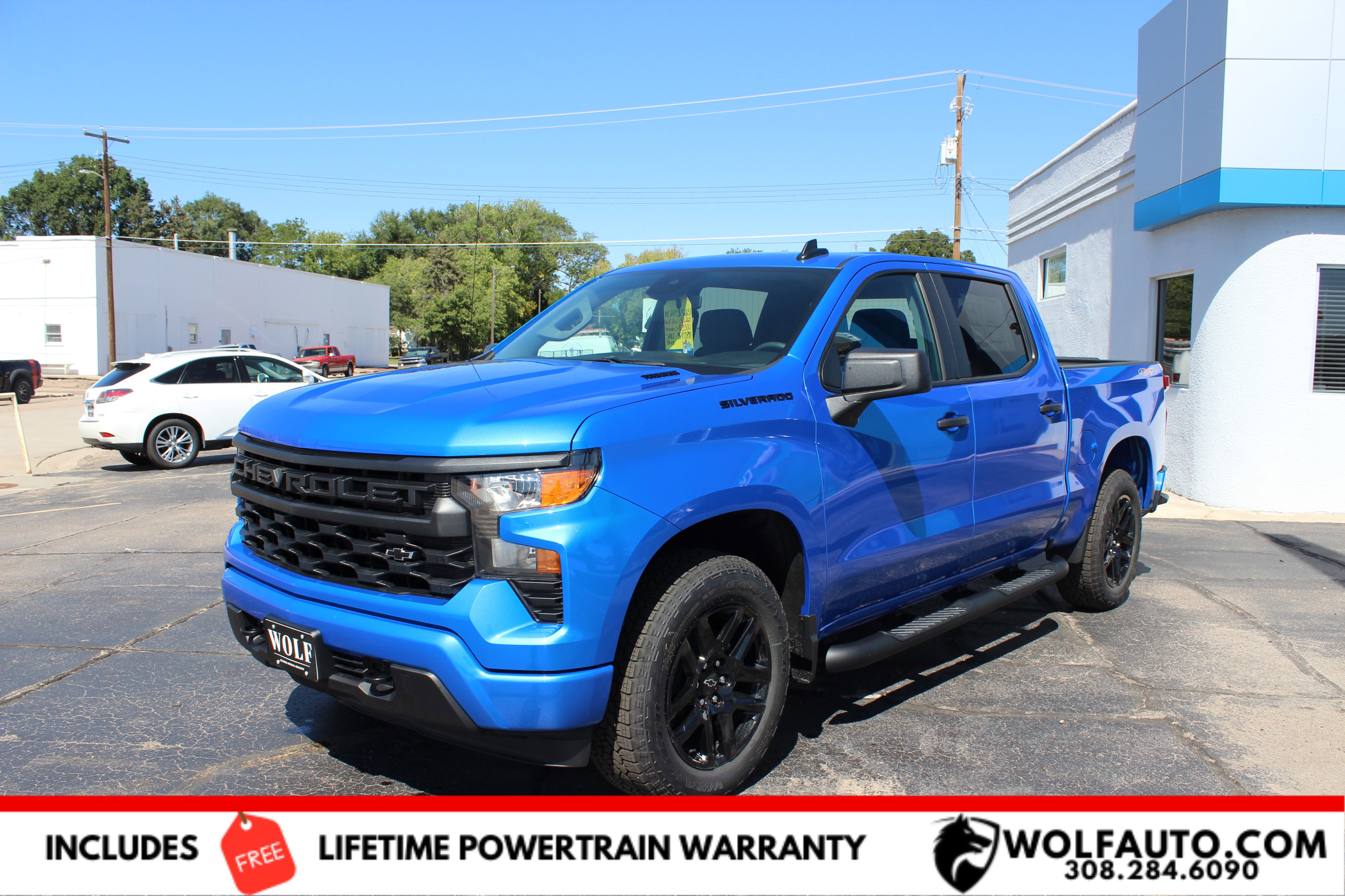 New 2026 Chevrolet Silverado 1500 Custom w/ Turbomax Blackout Package