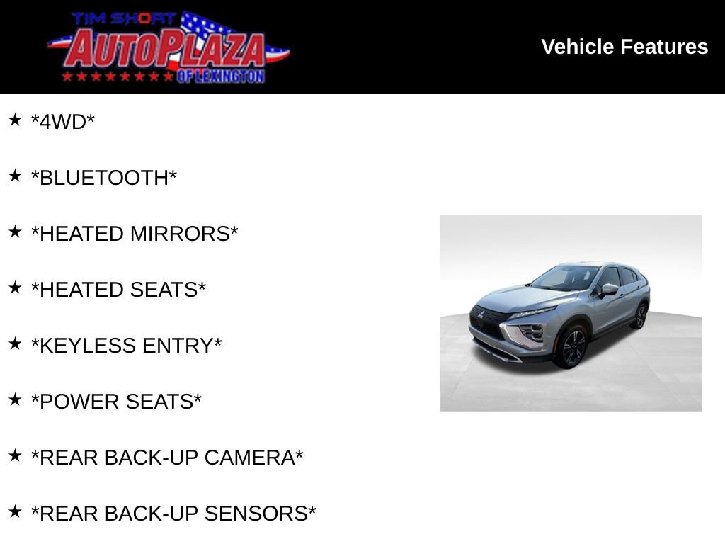 Used 2024 Mitsubishi Eclipse Cross SE image 7